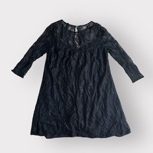 Forever 21 Black Lace Dress